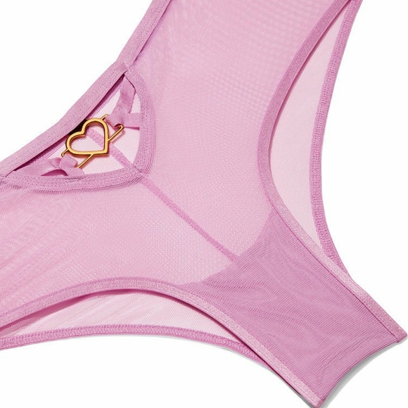 Victoria's Secret VERY SEXYHeartware Mesh Cheeky Panty - Picture 2 of 7